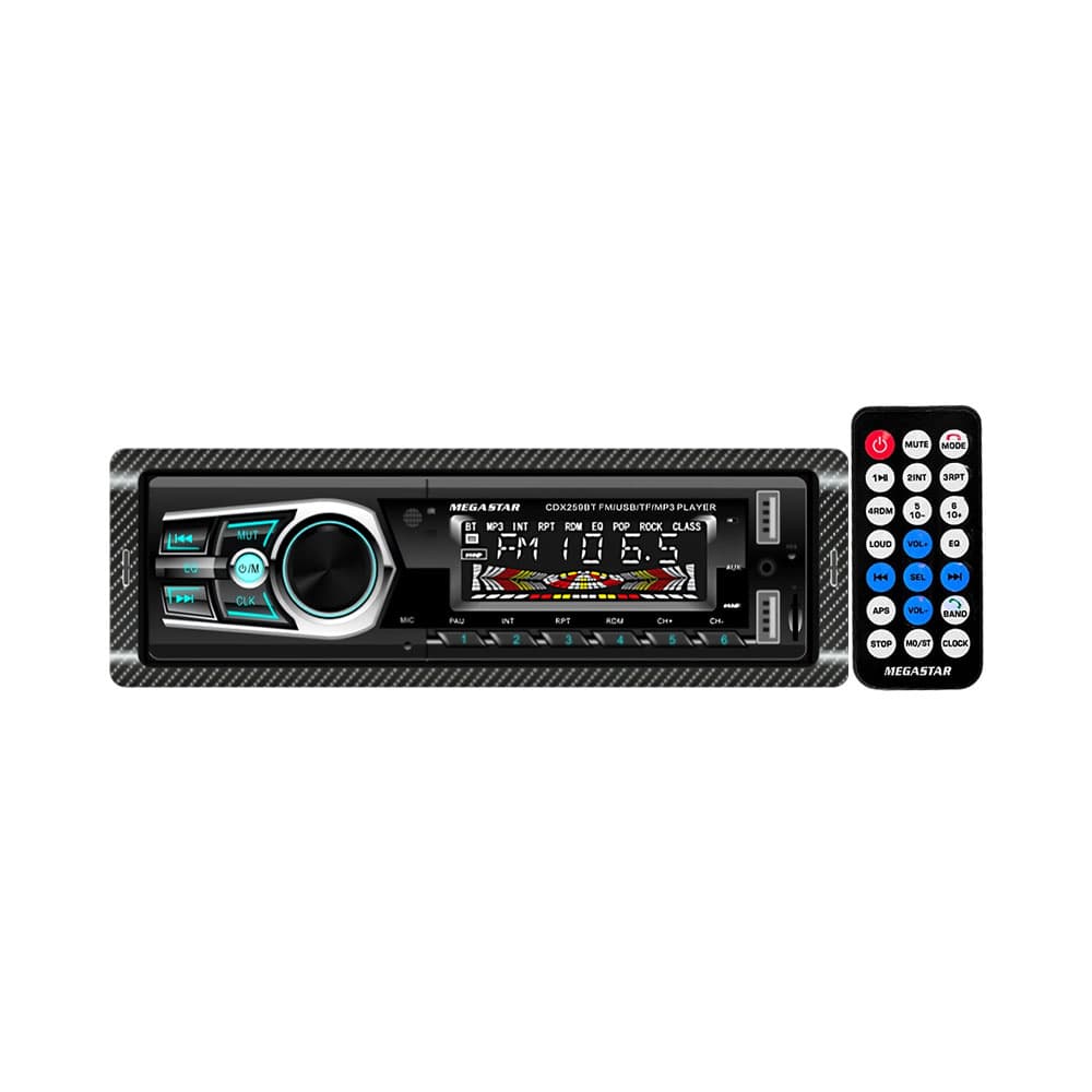 Anúncio: AUTORADIO MEGA STAR CDX259BT BLUETOOTH NEGRO