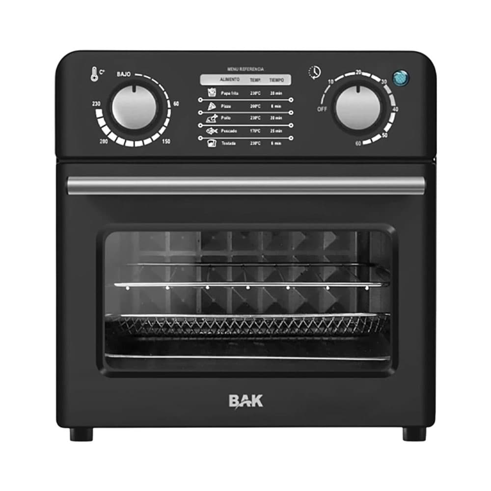 Anúncio: HORNO AIR FRYER BAK BK-AO10L 1000W 10L 220V NEGRO