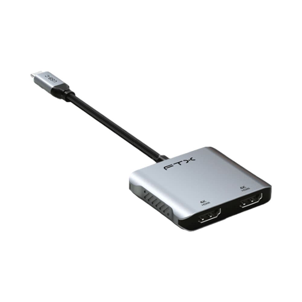 Anúncio: ADAPTADOR FTX FTX-CM2H4K-AG USB-C - 2 HDMI