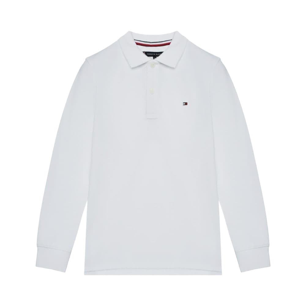 Anúncio: POLO MANGA LARGA INFANTIL NIÑO TOMMY HILFIGER KB0KB09083 YBR