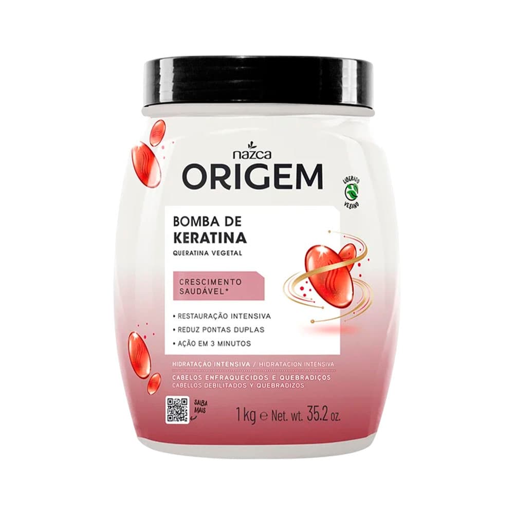 Anúncio: MASCARILLA CAPILAR NAZCA ORIGEM BOMBA DE KERATINA 1KG