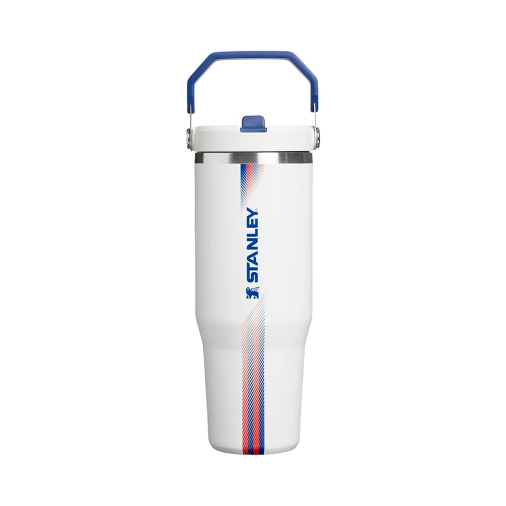 Anúncio: BOTELLA TÉRMICA STANLEY FLIP STRAW HEAT WAVE COUNTRY 43-1505 887ML TEAM WHITE DARK BLUE