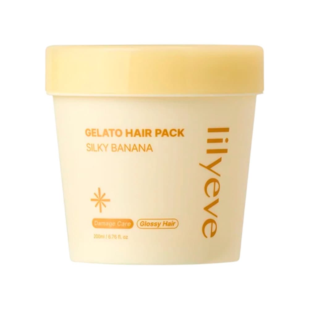 Anúncio: MASCARILLA CAPILAR LILYEVE GELATO SILKY BANANA 200ML