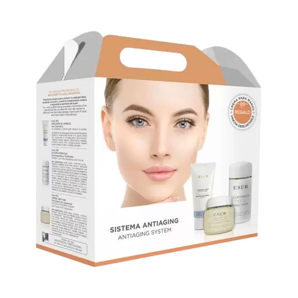 Anúncio: SET COSMÉTICOS EXEL SISTEMA ANTIENVEJECIMIENTO 3 PIEZAS