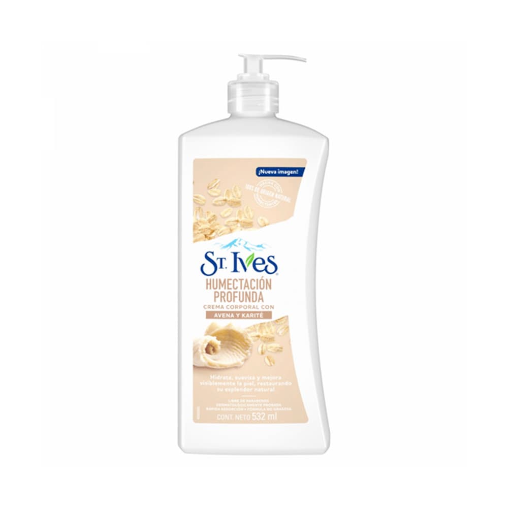 Anúncio: CREMA CORPORAL ST. IVES HUMECTACIÓN PROFUNDA 532ML