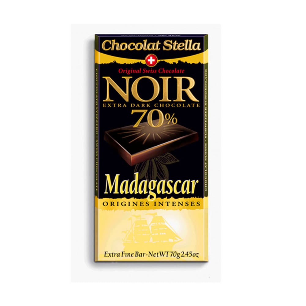 Anúncio: CHOCOLATE STELLA 70% DARK CACAO MADAGASCAR 70GR