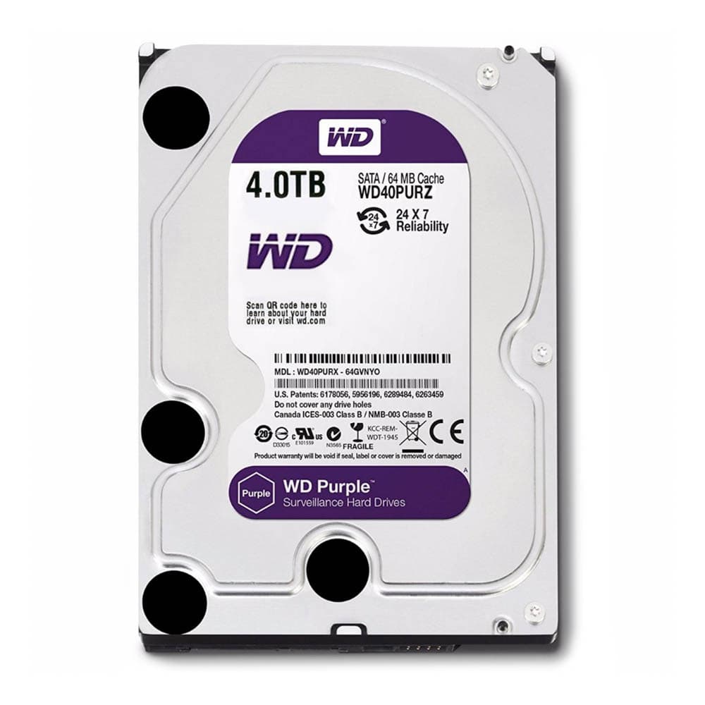 Anúncio: HD WESTERN DIGITAL PURPLE 4TB