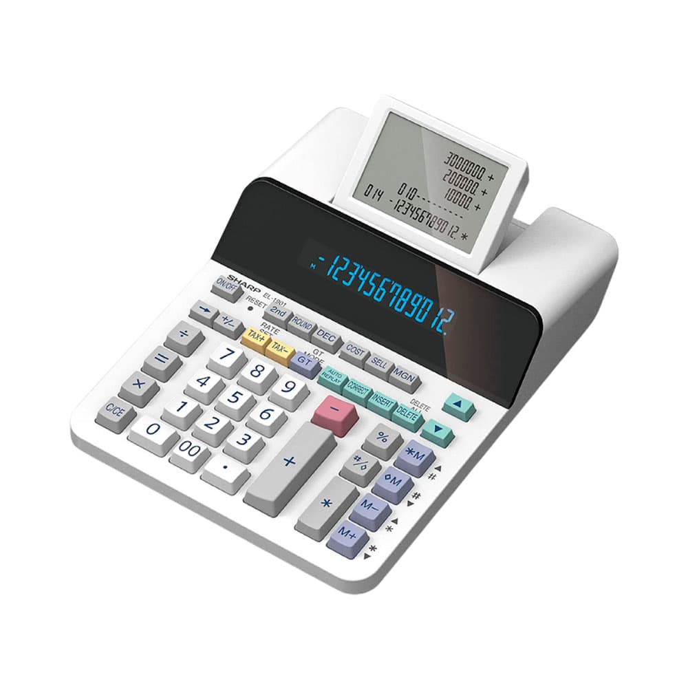 Anúncio: CALCULADORA SHARP EL-1901 BLANCO 110V
