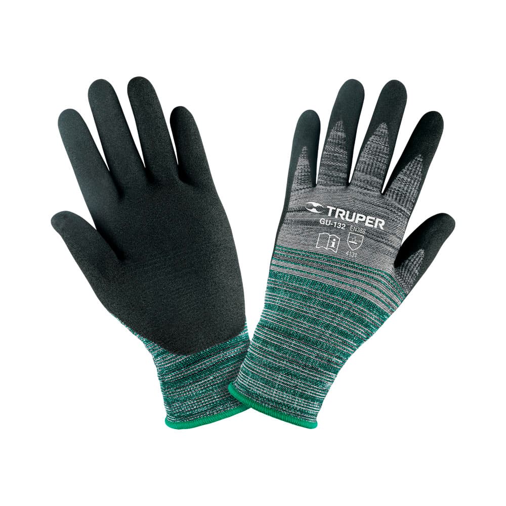 Anúncio: GUANTE NYLON CON RECUBRIMIENTO DE NITRILO TRUPER 17064 TAMAÑO M