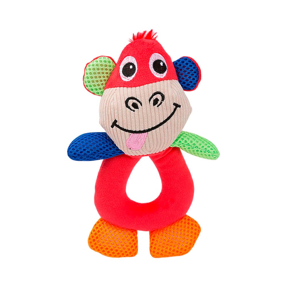 Anúncio: JUGUETE PARA MASCOTAS PAWISE 15032 PELUCHE DE MONO CON HUECO 23CM MULTICOLOR