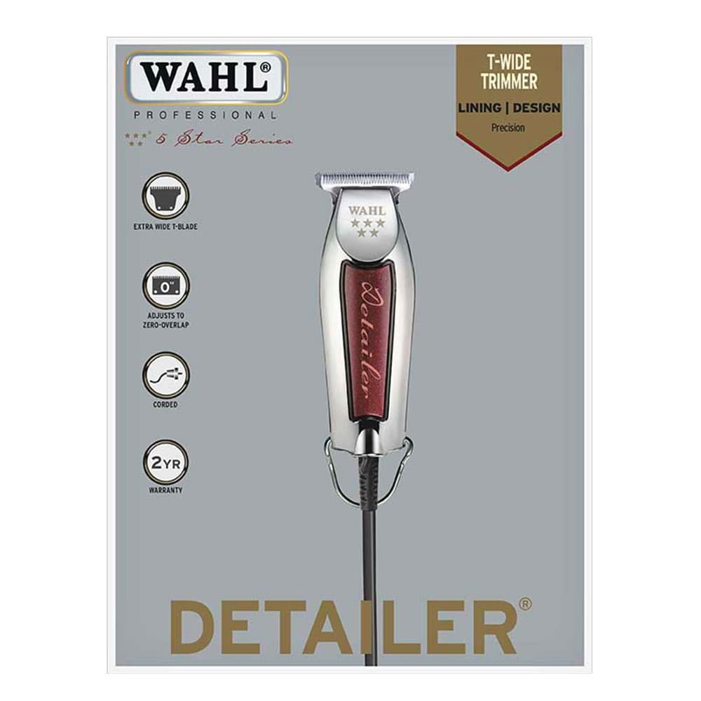 Anúncio: Cortador de Cabello Wahl Detailer 5 Star Serie Corded 8081-1208 Bi-voltaje