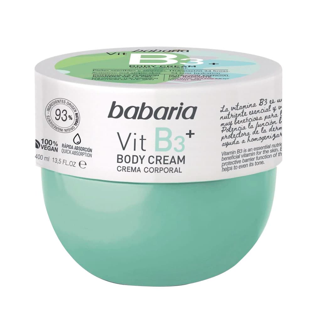 Anúncio: CREMA CORPORAL BABARIA VITAMINA B3 400 ML