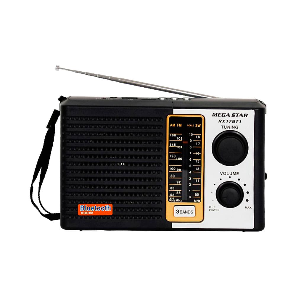 Anúncio: RADIO MEGA STAR RX17BT1 NEGRO
