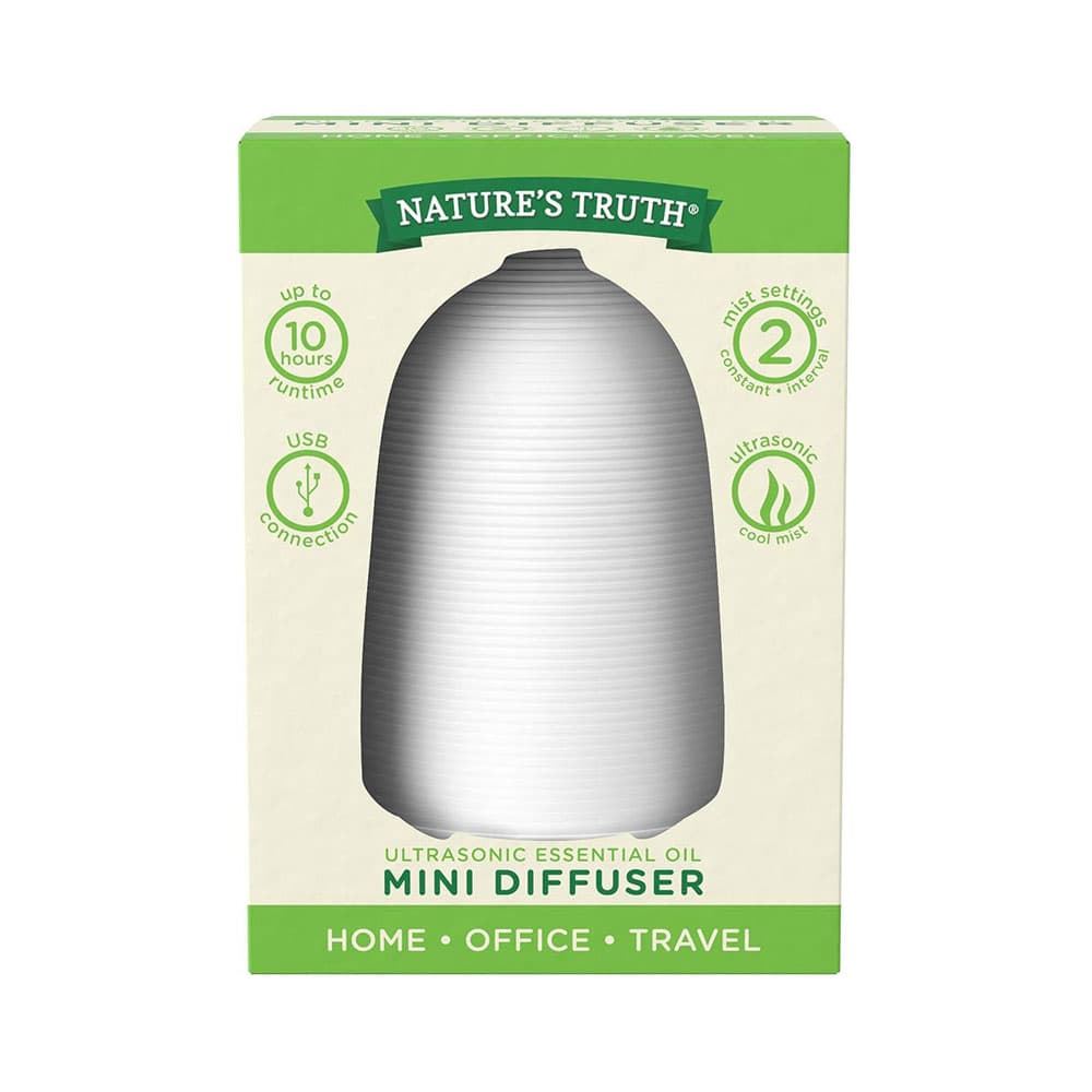 Anúncio: DIFUSOR DE AROMA NATURE'S TRUTH 60024 ULTRASONIC