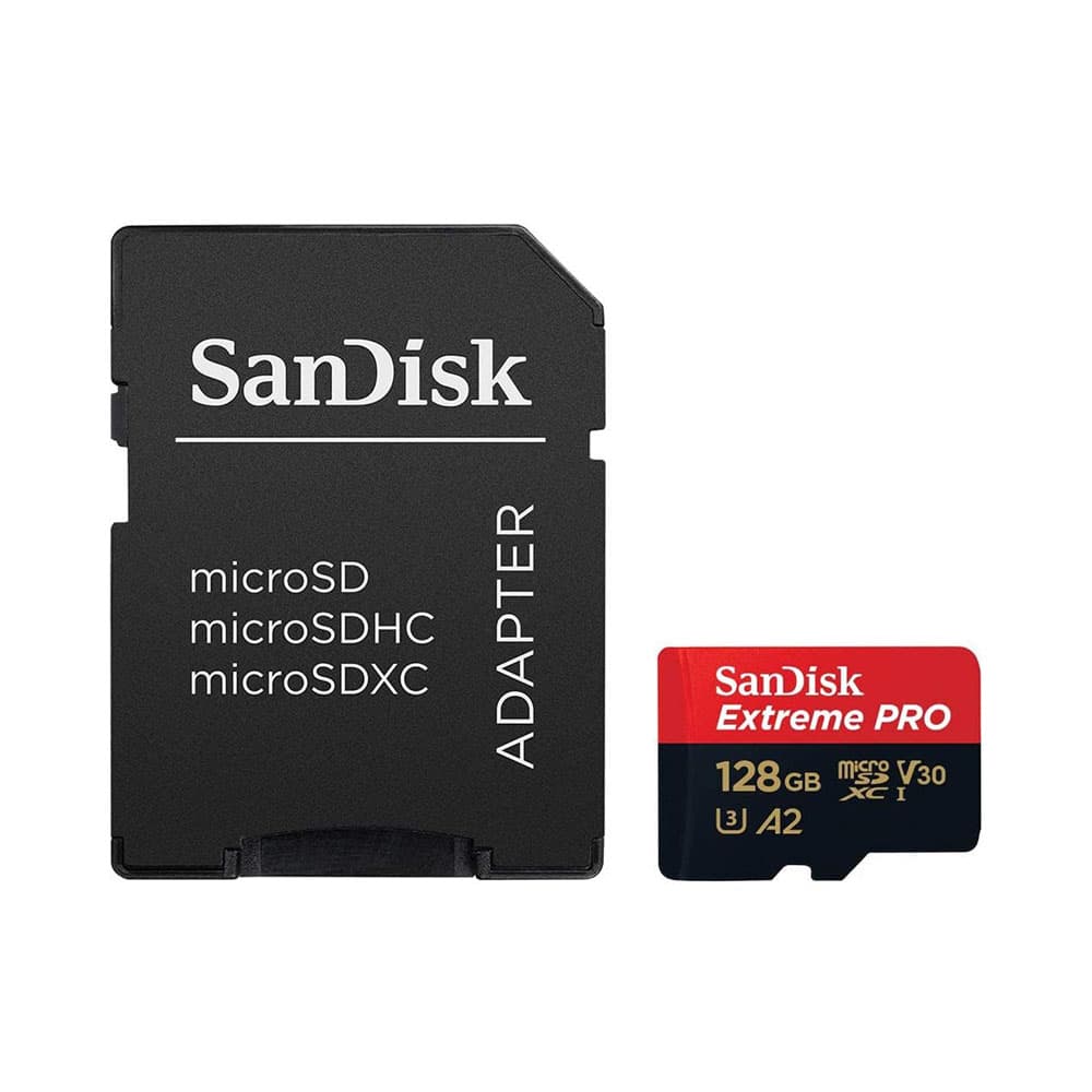 Anúncio: MEMORIA MICRO SD SANDISK EXTREME PRO 200-90 MB/S U3 CON ADAPTADOR DE 128GB