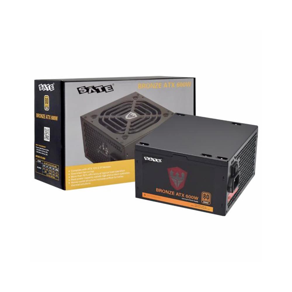 Anúncio: FUENTE DE ALIMENTACIÓN SATELLITE ATX600 80 PLUS BRONZE 600W