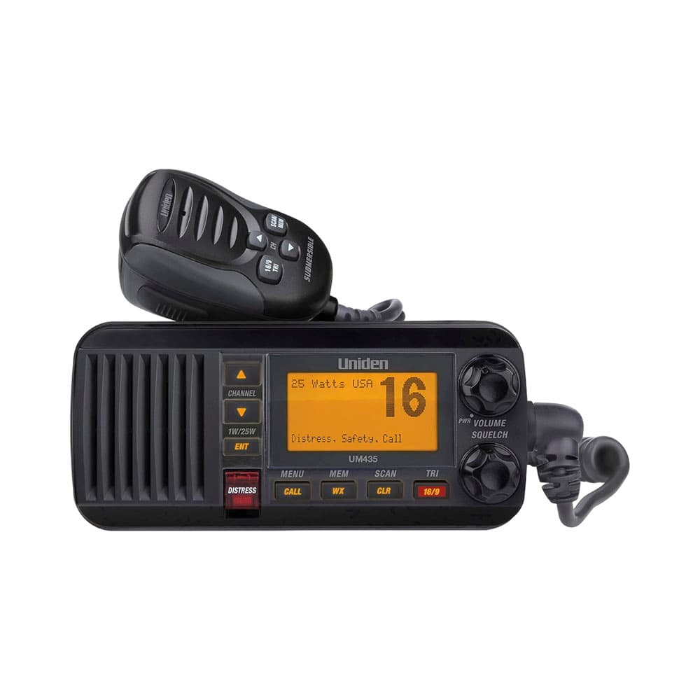 Anúncio: RADIO VHF MARITIMO UNIDEN UM-435 NEGRO