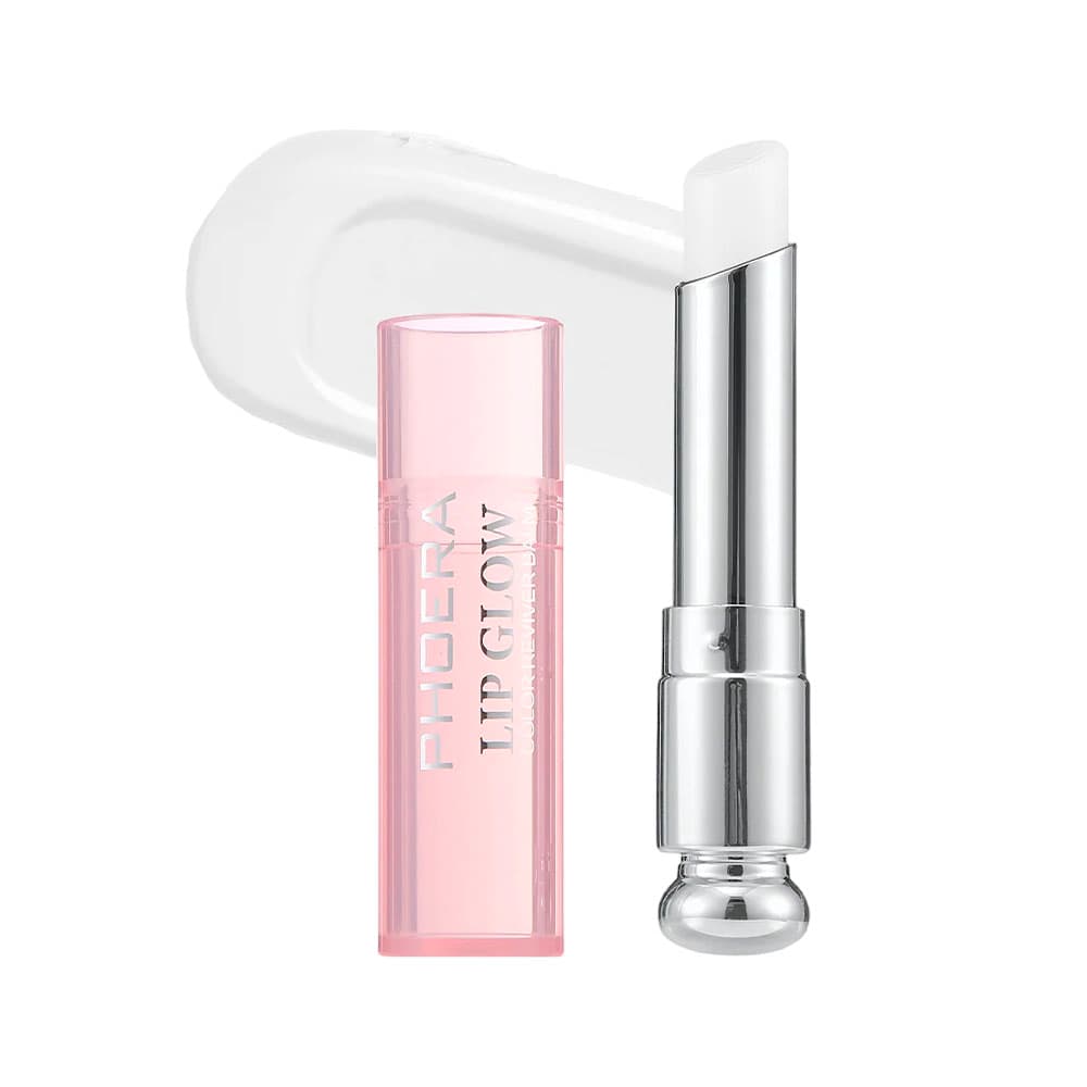 Anúncio: BÁLSAMO LABIAL PHOERA GLOW COLOR REVIVER 001 CLEAR 3GR