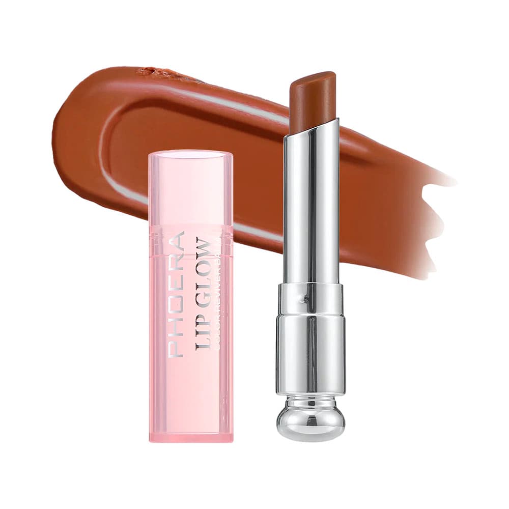 Anúncio: BÁLSAMO LABIAL PHOERA GLOW COLOR REVIVER 007 SIENNA 3GR
