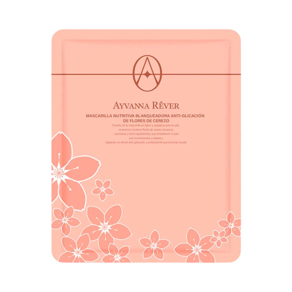 Anúncio: MASCARILLA FACIAL AYVANNA RÊVER NUTRITIVA DE FLORES DE CEREZO 22ML