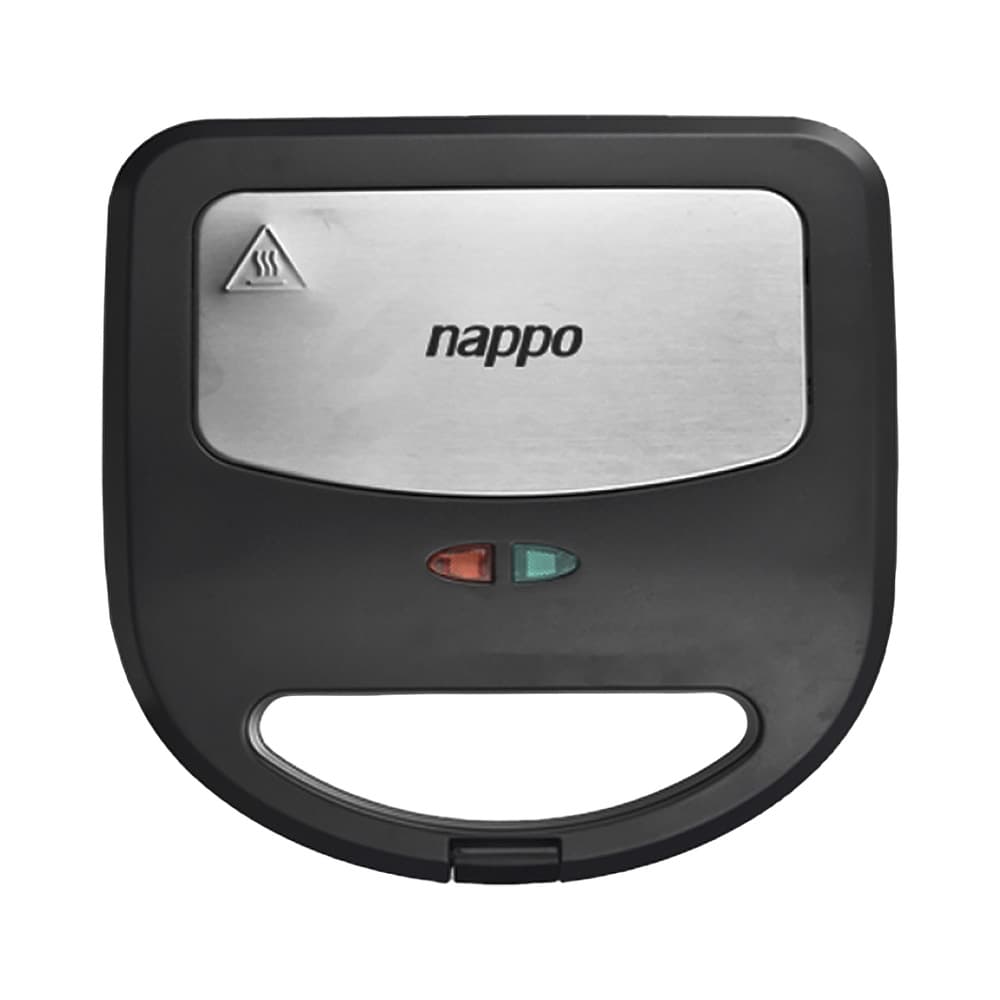 Anúncio: SANDWICHERA/GRILL/WAFLERA NAPPO NEG-195 3 EN 1 750W 220V NEGRO - PLATA