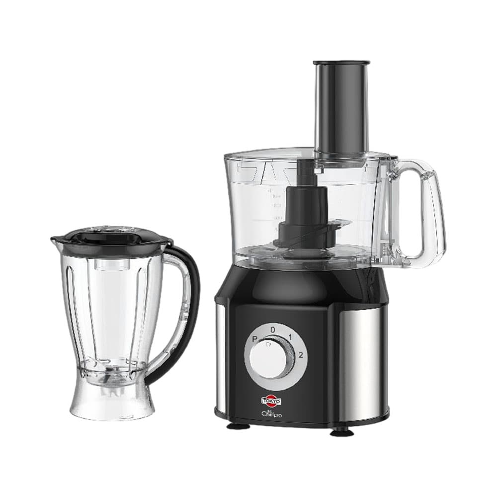 Anúncio: MULTIPROCESADOR TOKYO MICHEF PRO EDTPRMICHEFPRO-N 6 EN 1 500W 220V NEGRO - PLATA
