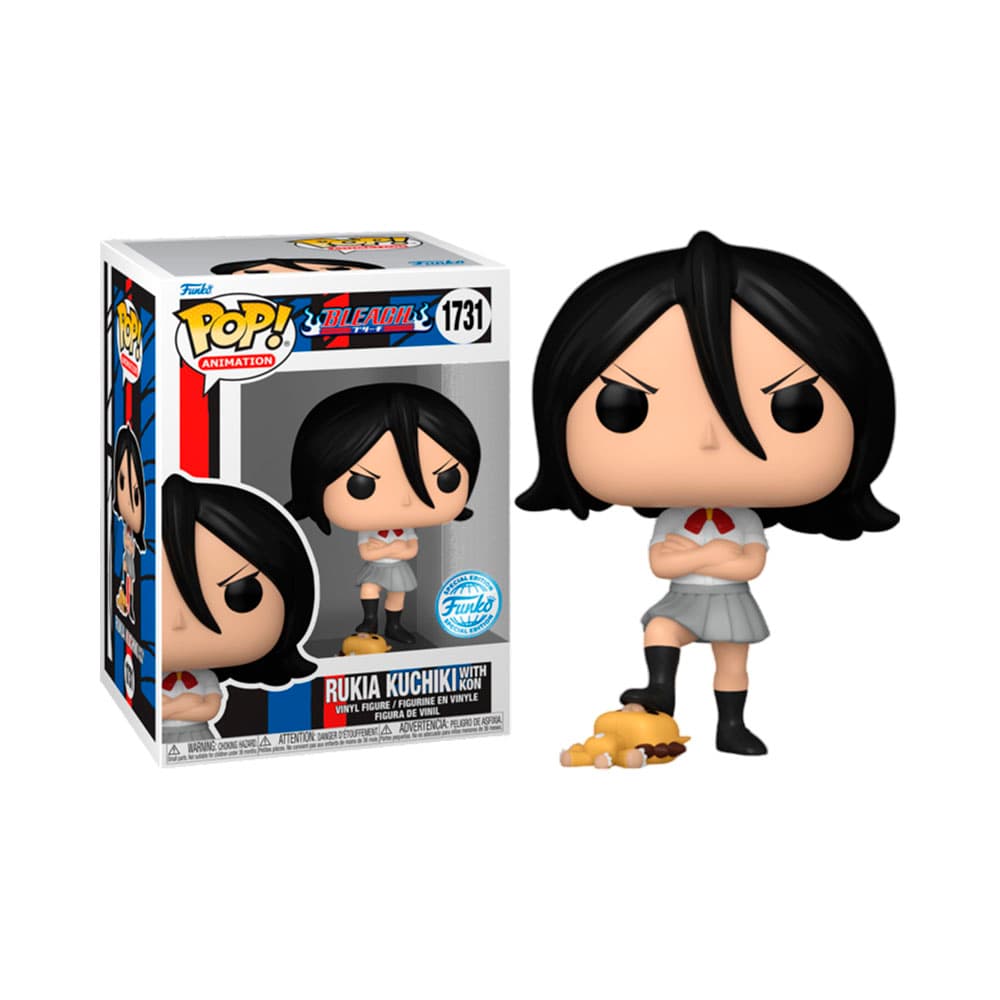 Anúncio: MUÑECO FUNKO POP BLEACH RUKIA KUCHIKI WITH KON 1731