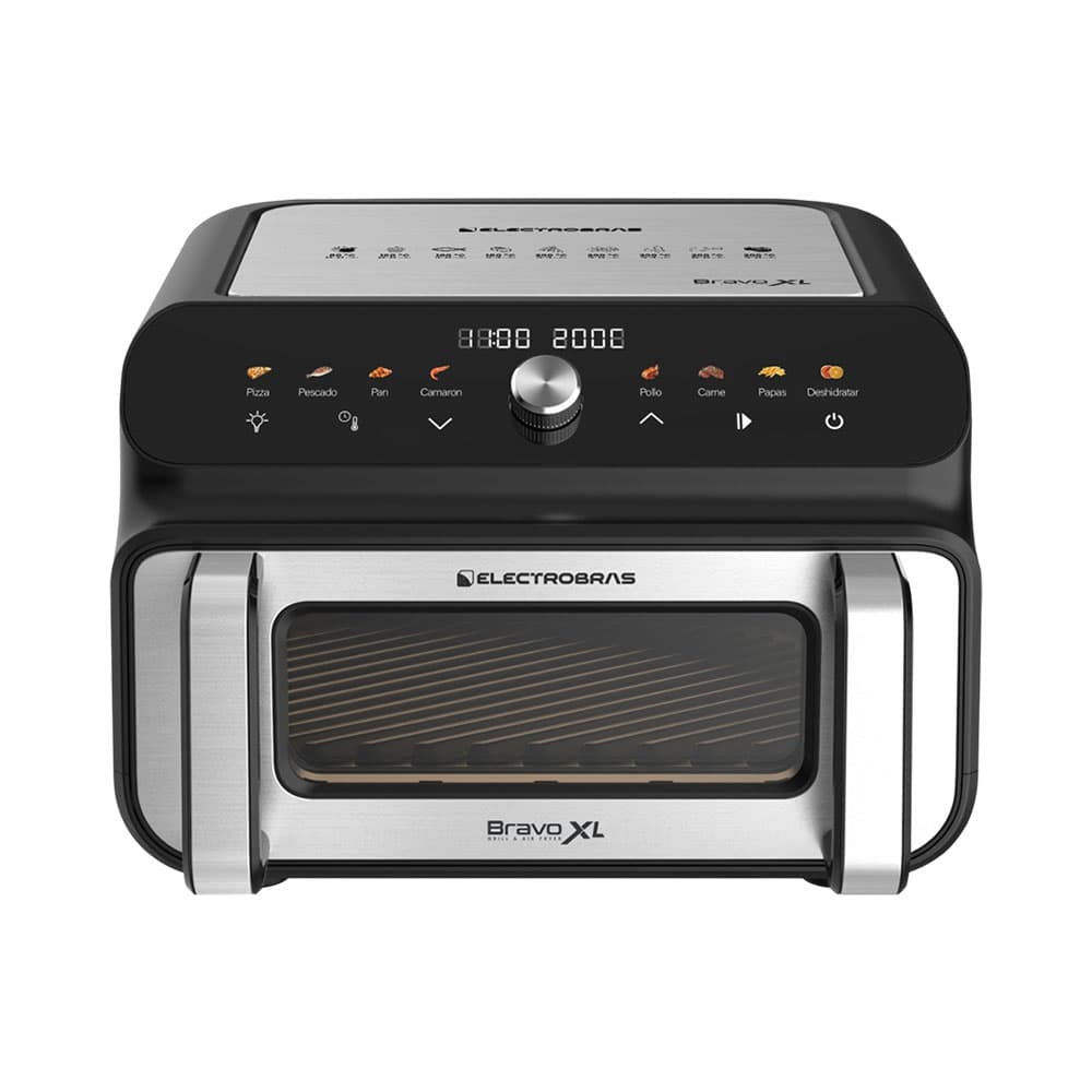 Anúncio: FREIDORA AIR FRYER ELECTROBRAS BRAVO XL EBGAF-12 1900W 11L 110V NEGRO - PLATA