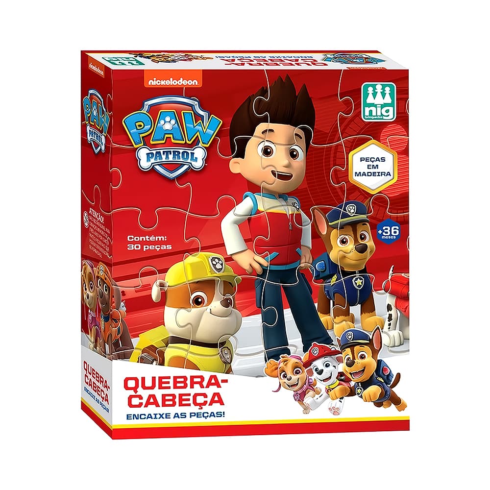 Anúncio: ROMPECABEZAS NIG BRINQUEDOS 0682 PAW PATROL 30 PIEZAS