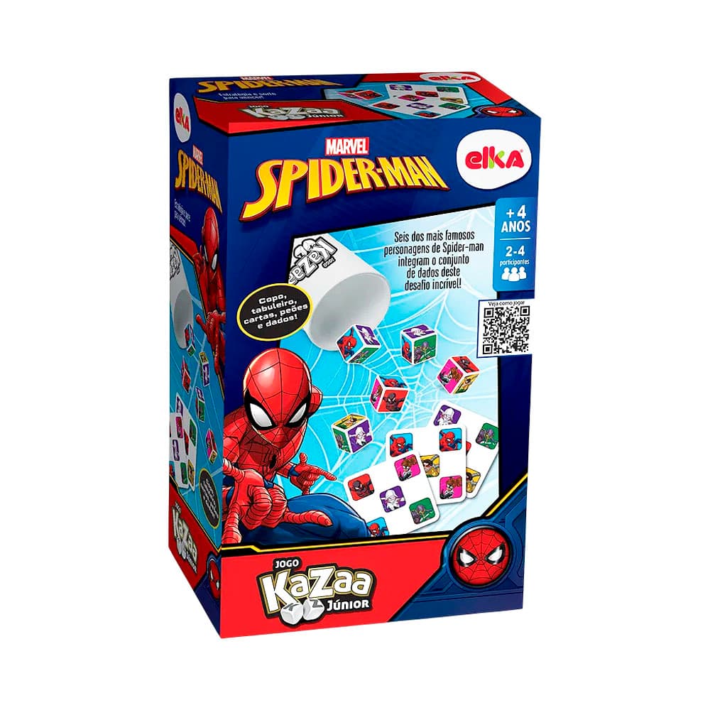 Anúncio: JUEGO DE MESA ELKA MARVEL SPIDER-MAN KAAZA JÚNIOR 1243