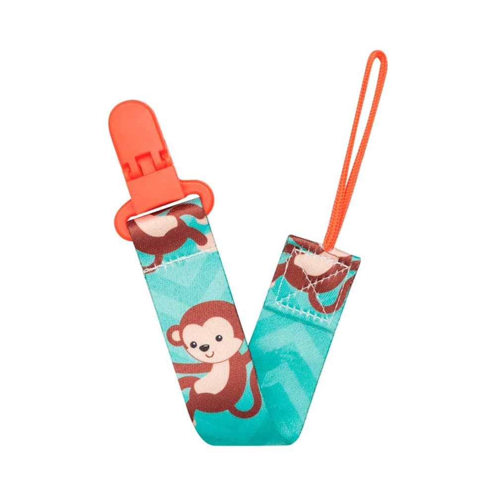 Anúncio: PRENDEDOR DE CHUPETE BUBA 12048 ANIMAL FUN MONKEY