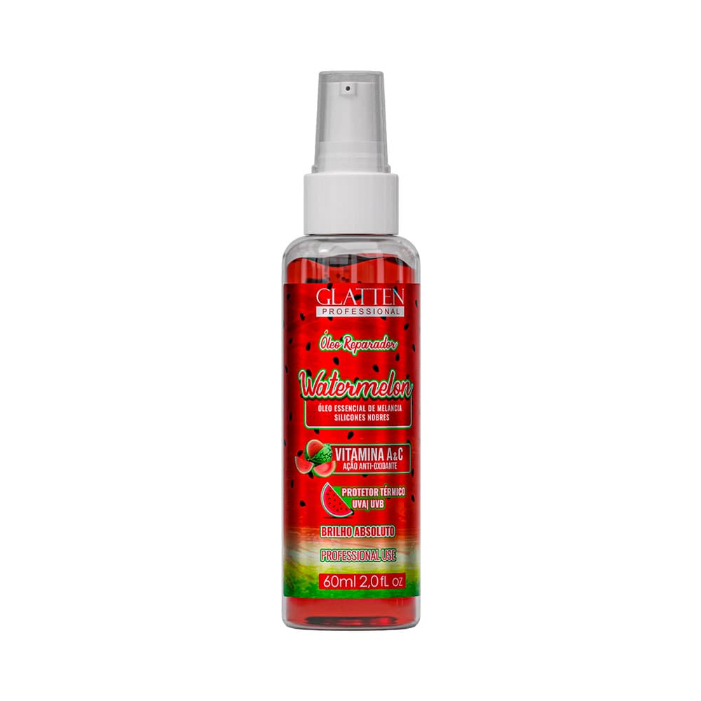 Anúncio: ACEITE CAPILAR GLATTEN WATERMELON 60ML