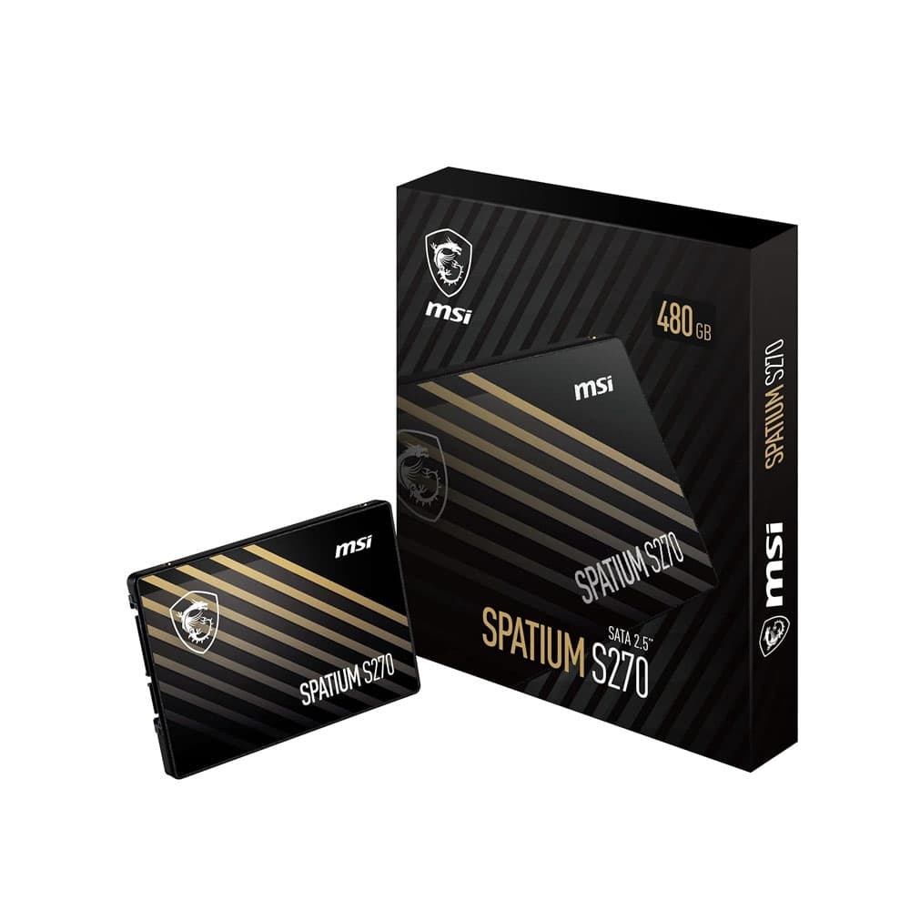 Anúncio: SSD MSI SPATIUM S270 SATA 2.5" 480GB