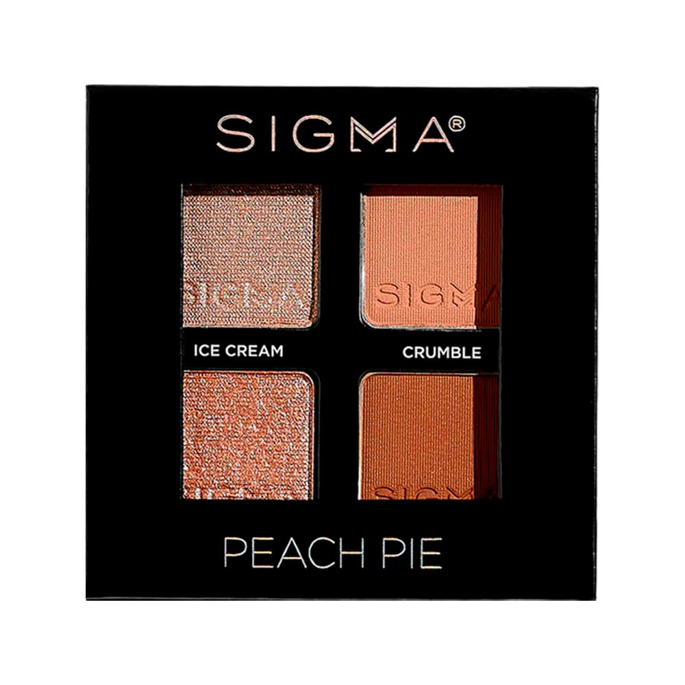 Anúncio: PALETA DE SOMBRAS SIGMA PEACH PIE QUAD 4GR