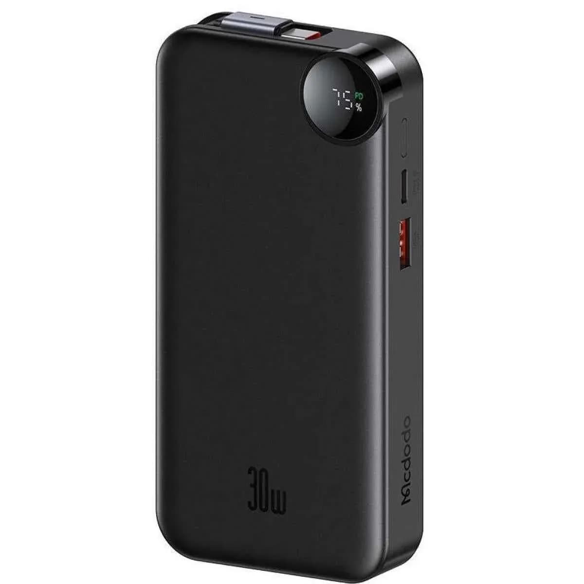 Anúncio: Mcdodo Cargador Portatil MC-3870 10000MAH 30W Black