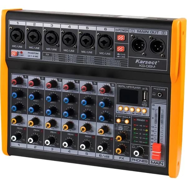 Anúncio: Karsect Mesa De Sonido KG-06M 6CH