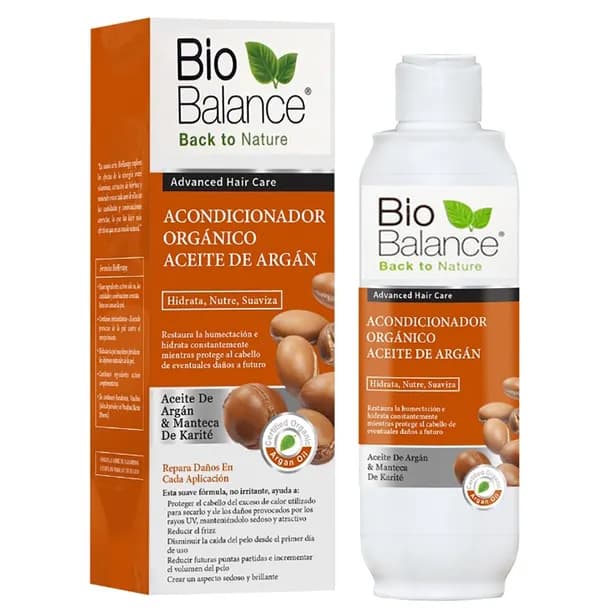 Anúncio: Biobalance Acondicionador Organico Aceite De Argan 330ML