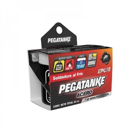 Anúncio: Pegatanke Epoxi Acero 44ML