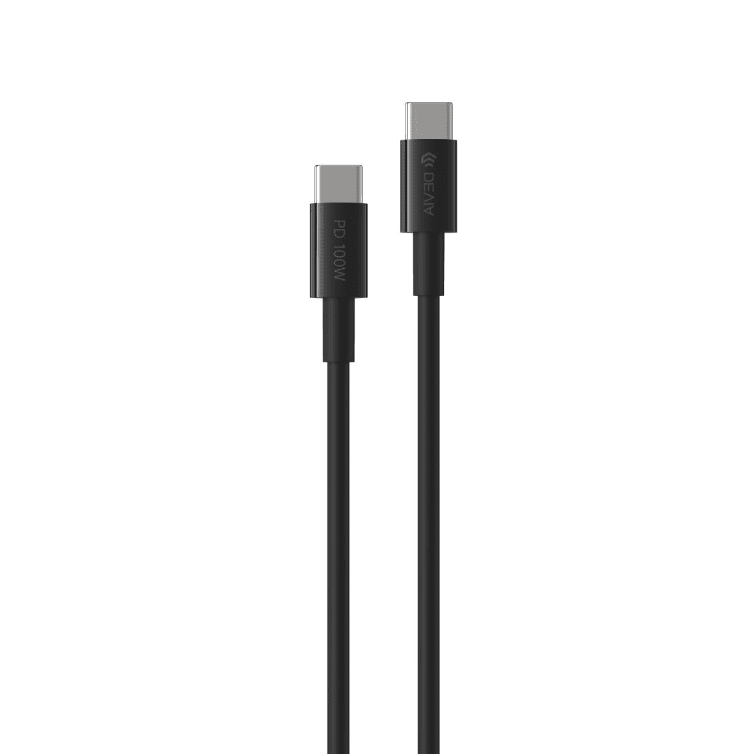 Anúncio: Devia Cable EC317 USB-C A USB-C 100W 1.5M Black