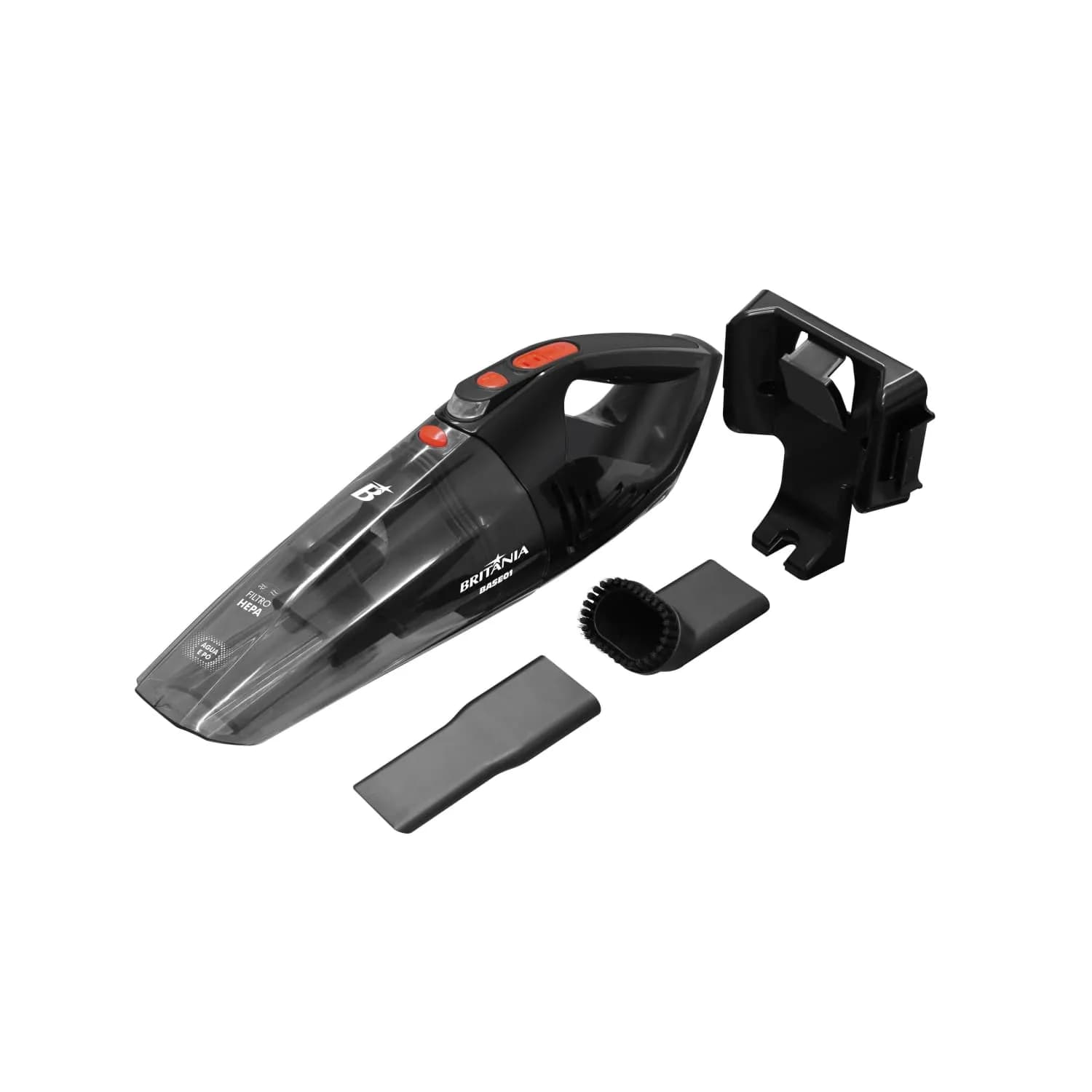 Anúncio: Britania Aspirador De Polvo BASE01 60W 600ML Bivolt Negro