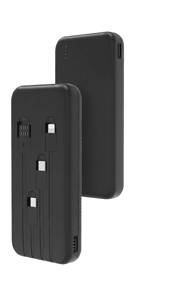 Anúncio: Ecopower Cargador Portatil EP-C803 12000MAH 3EN1 Negro