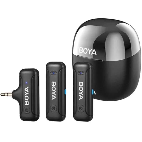 Anúncio: Boya Micrófono BY-WM3T-M2 Wireles 3.5MM Trs (2TX+1RX)