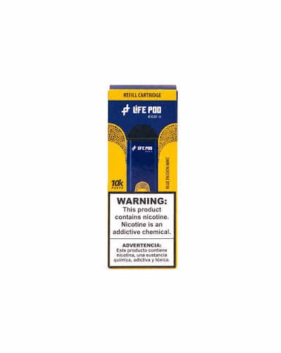 Anúncio: Life Pod Vaper Eco Ii Cartridge 10K Blue Passion Mint