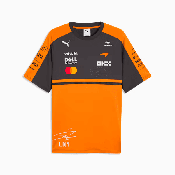 Anúncio: Puma Remera Masc Mclaren R Norris 71395301 (l) Naranja