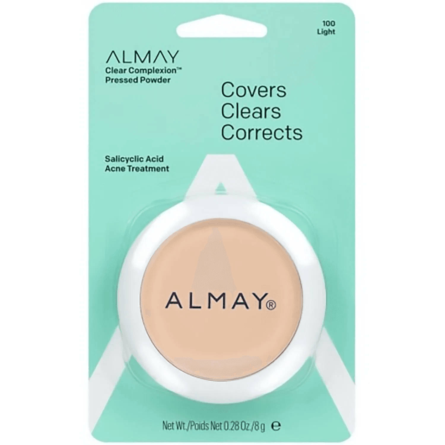 Anúncio: Almay Polvo Clear Complexion Pressed Powder 100 Light 8G