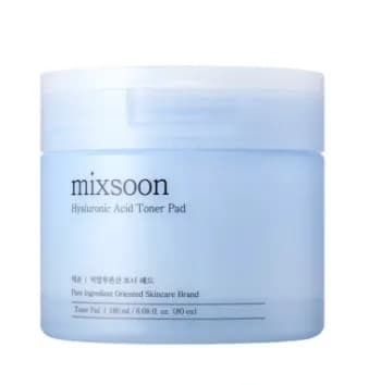 Anúncio: Mixsoon Almohadilla Tonicas Hyaluronic Acid Toner Pad 180ML 80EA