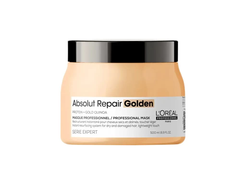 Anúncio: Loreal Mascara Se Absolut Repair Golden 500ML
