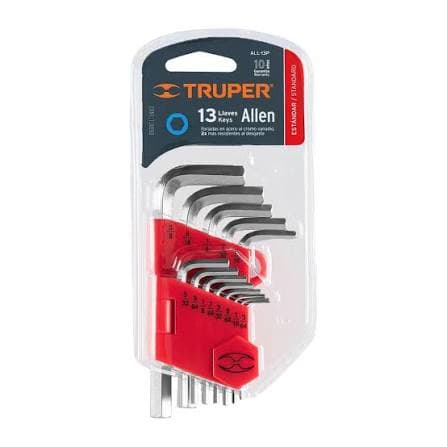 Anúncio: Truper Juego De Llaves TR15545 Allen 13PCS
