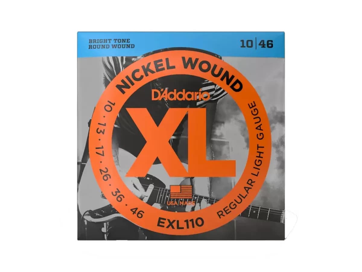 Anúncio: D'addario Cuerda De Guitarra EXL110-E Set XL Reg 10/46 Lite 010