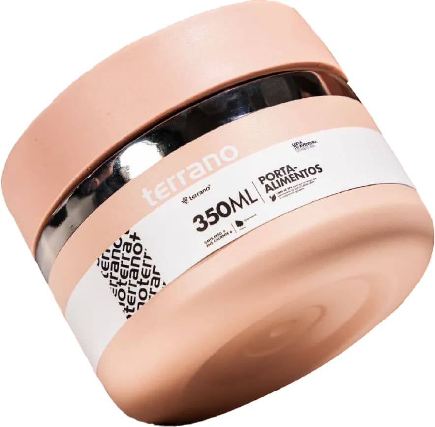 Anúncio: Terrano Termos Y Vasos Porta-alimento 000280 350ML Rosado